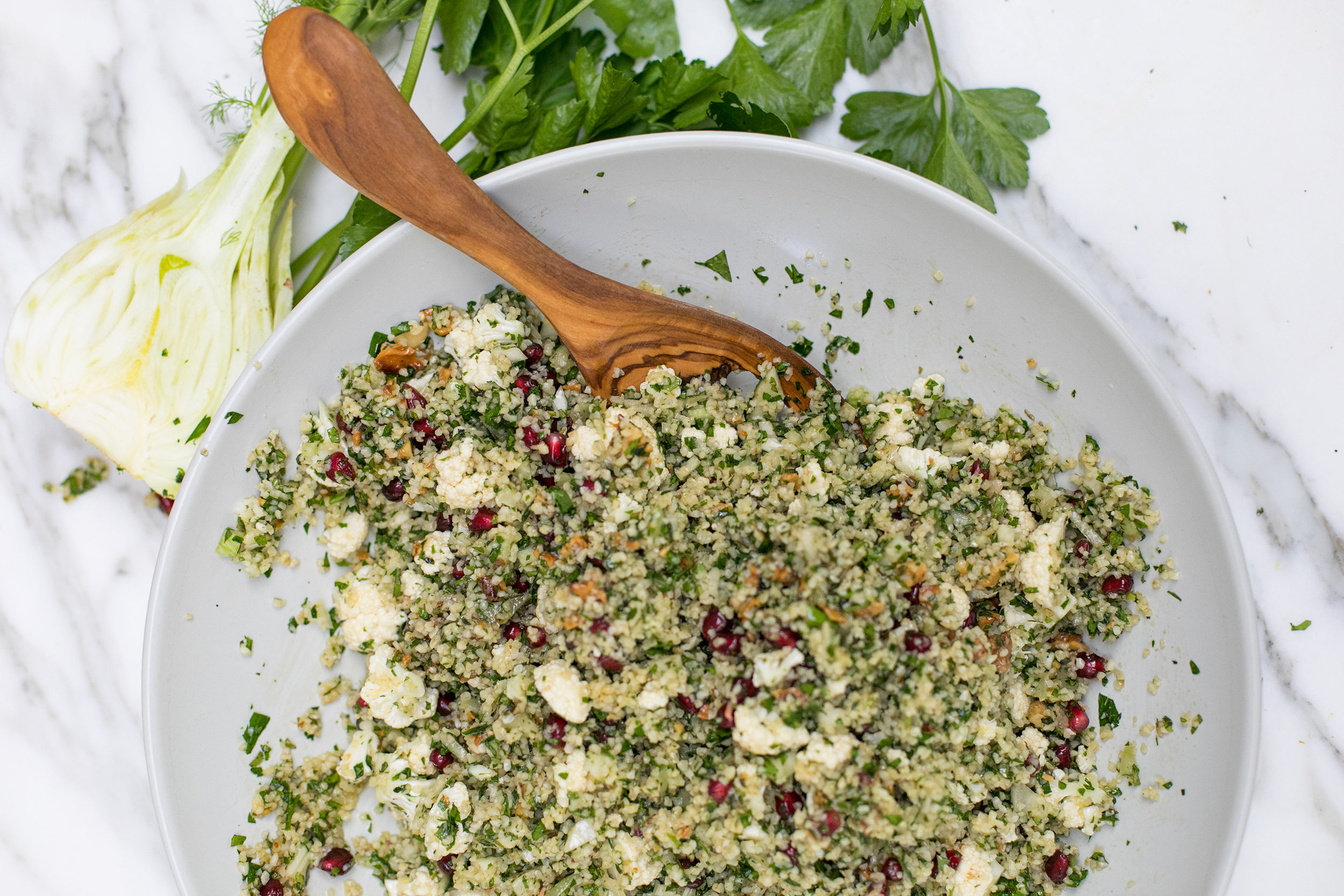 Winter Tabbouleh - Polly Ruth